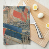 Dag van de bondgenoten, mei 1917, Childe Hassam,   Theedoek (Quarter Fold)