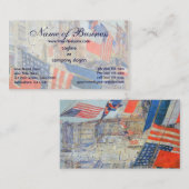 Dag van de bondgenoten, mei 1917, door Frederick C Visitekaartje (Voorkant / Achterkant)