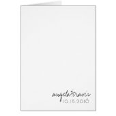 DAG van de bruiloft (tijdlijn) (Voorkant)