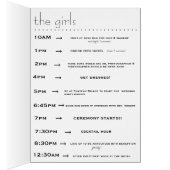 DAG van de bruiloft (tijdlijn) (Binnen (Rechts))