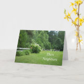 Dag van de Buur van de zomer de scène-Goede Kaart (Gele Bloem)