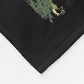 Dag van de Camouflage van de Amerikaanse vlag Fleece Deken (Hoek)