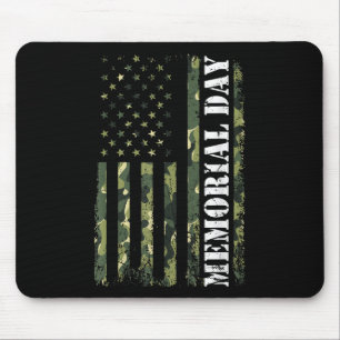 Dag van de Camouflage van de Amerikaanse vlag Muismat