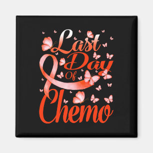 Dag van de Chemo Leukemie Awareness Butterfly Magneet
