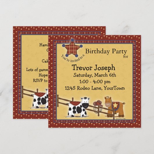 Dag van de dag, de Schoel of de Uitnodiging van de (Voorkant / Achterkant)