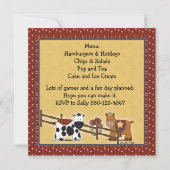 Dag van de dag, de Schoel of de Uitnodiging van de (Achterkant)