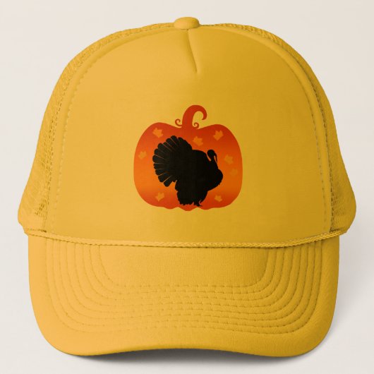 DAG VAN DE DANKBAARHEID KALKOEN POMPOEN HERFSTSEIZ TRUCKER PET (Voorkant)