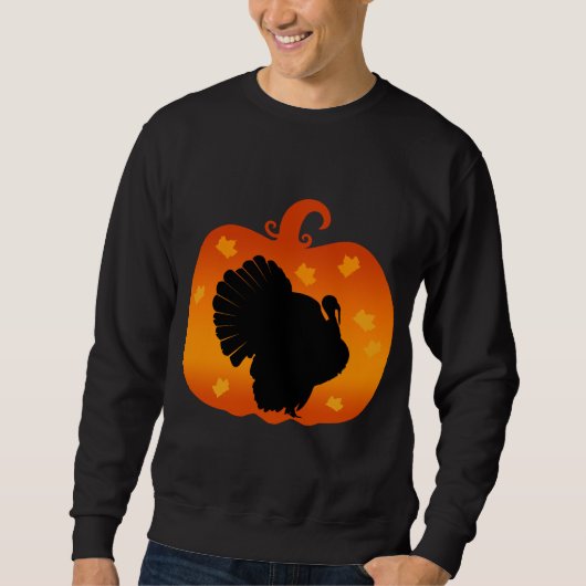 DAG VAN DE DANKBAARHEID KALKOEN POMPOEN HERFSTSEIZ TRUI (Voorkant)