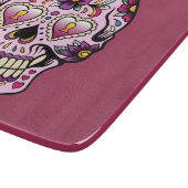 Dag van de Dead Sugar Skull Roze Snijplank (Hoek)
