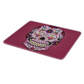 Dag van de Dead Sugar Skull Roze Snijplank (Hoek)