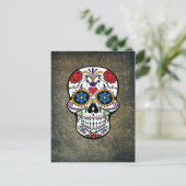 Dag van de Día de Muertos Mexico Briefkaart (Staand voorkant)
