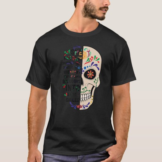 Dag van de Día de Muertos T-shirt (Voorkant)