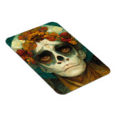 Dag van de dode 2 Fantastische schedel Magneet (Rechterzijde)