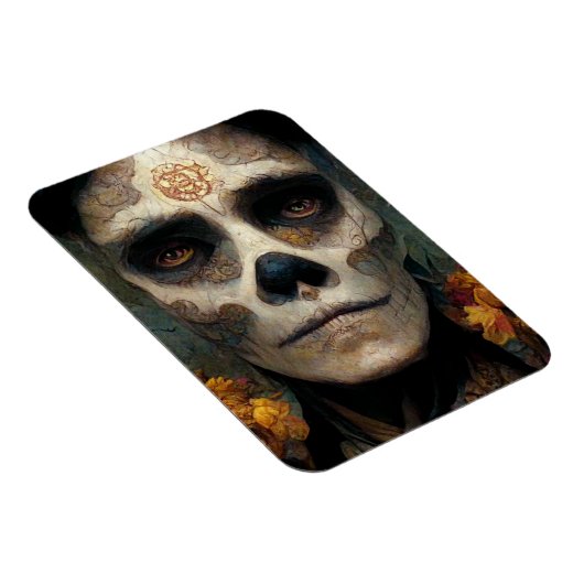 Dag van de dode 3 Fantastische schedel Magneet (Rechterzijde)