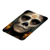 Dag van de dode 3 Fantastische schedel Magneet (Linkerzijde)