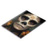 Dag van de dode 3 Fantastische schedel Notitieboek (Linkerzijde)