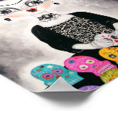 Dag van de dode afdruk poster (Hoek)