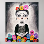 Dag van de dode afdruk poster (Voorkant)