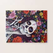 Dag van de dode AI-kunst Legpuzzel (Horizontaal)