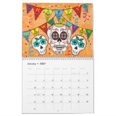 Dag van de dode Art Agenda Kalender (Jan 2027)