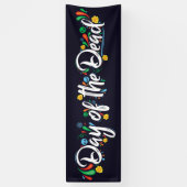 Dag van de dode banner (Verticaal)