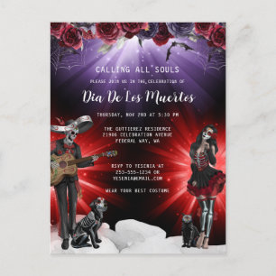 Dag van de Dode Bloemen Briefkaart