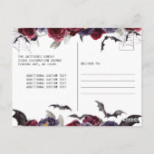 Dag van de Dode Bloemen Briefkaart (Achterkant)