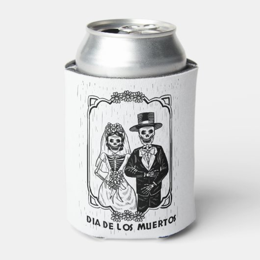 Dag van de dode bruiloft blikjeskoeler (Blikje Voorkant)