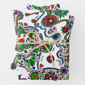 Dag van de Dode Cadeauverpakking Inpakpapier Vel (In situ)