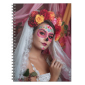 Dag van de Dode Catrina Notitieboek (Voorkant)
