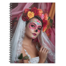 Dag van de Dode Catrina Notitieboek