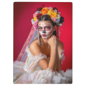 Dag van de Dode Catrina Notitieboek Klembord (Achterkant)