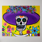 DAG VAN DE DODE CATRINA-SCHILDING POSTER (Voorkant)