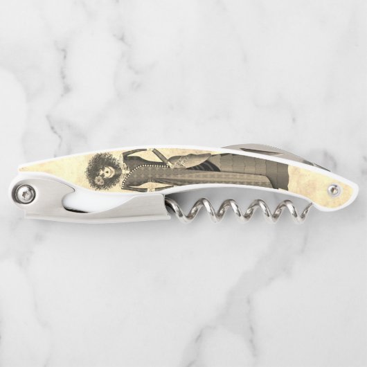 Dag van de dode Catrina Skeleton Doll Kurkentrekker (Voorkant)