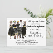 Dag van de Dode Catrina Skulls Volwassen Verjaarda Kaart (Staand voorkant)