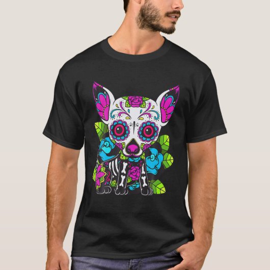 Dag van de dode Chihuahua, Demonic Chihuahua Sugar T-shirt (Voorkant)