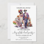 Dag van de Dode Dia De la Muertos Kaart (Voorkant)