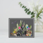 Dag van de Dode Dia De Los Muertos Briefkaart (Staand voorkant)