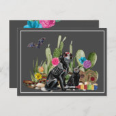 Dag van de Dode Dia De Los Muertos Briefkaart (Voorkant / Achterkant)