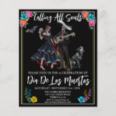 Dag van de Dode Dia De los Muertos Fiesta (Voorkant)