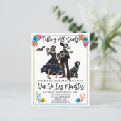 Dag van de Dode Dia De los Muertos Fiesta (Staand voorkant)