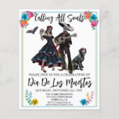 Dag van de Dode Dia De los Muertos Fiesta (Voorkant)