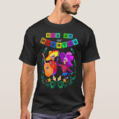 Dag van de Dode Dia de los Muertos Mexican Skull T-shirt (Voorkant)