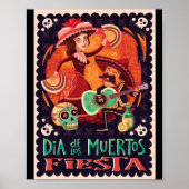 Dag van de Dode Dia de los Muertos Poster (Voorkant)