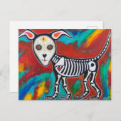 Dag van de Dode Dog Briefkaart (Voorkant / Achterkant)