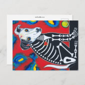 Dag van de Dode Dog Briefkaart (Voorkant / Achterkant)