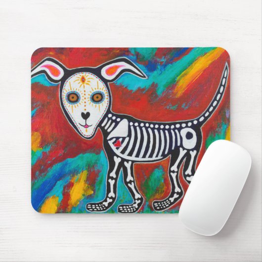 Dag van de Dode Dog Muismat (Met muis)