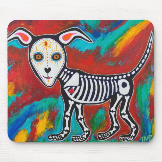 Dag van de Dode Dog Muismat (Voorkant)
