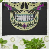 Dag van de Dode Douane Theedoek (Gevouwen)