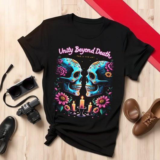 Dag van de dode eenheid voorbij de dood t-shirt